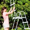 Escada Intex 28075 - Para piscinas entre 91 e 107 cm de altura