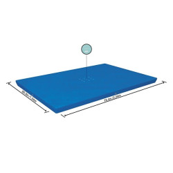 Cobertura Bestway 58103 (224x154 cm) (para piscinas tubulares)